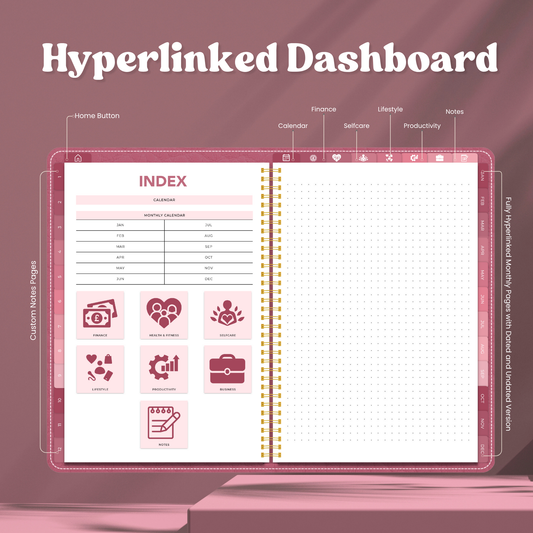 All-in-One Planner - Pink Digital Babe Edition
