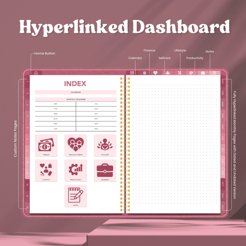 All-in-One Planner - Pink Digital Babe Edition