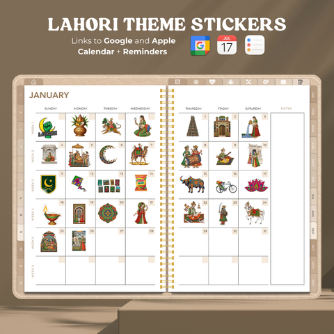 Pakistani Planner | Minimal Theme Edition