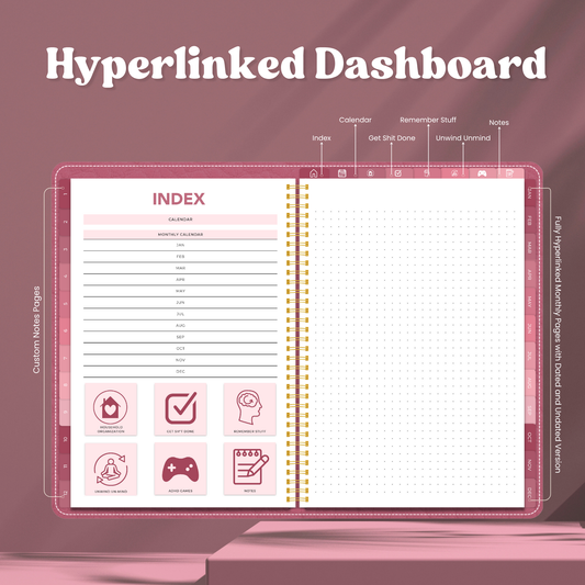 ADHD Planner | Pink Theme Addition