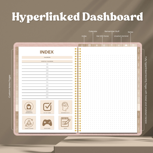 ADHD Planner | Beige Theme Edition