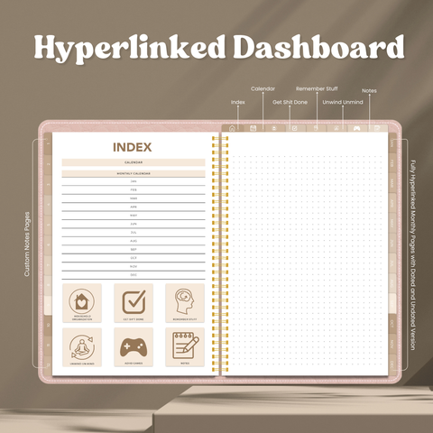 ADHD Planner | Beige Theme Edition