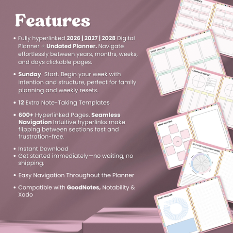 Pakistani Planner | Pastel Theme Edition