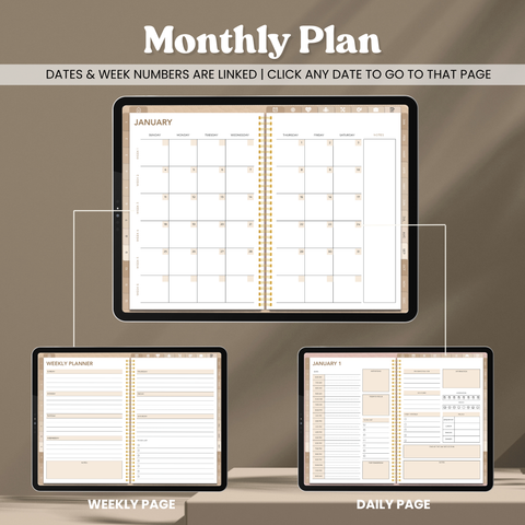 All-in-One Planner - Beige Edition