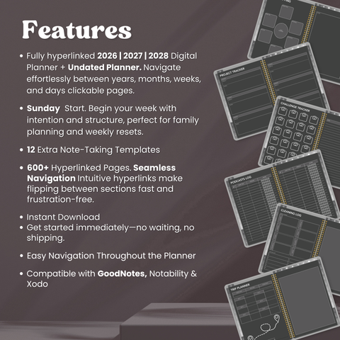 Pakistani Planner | Dark Mode Edition