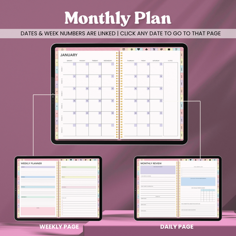 All-in-One Planner - Pastel Edition