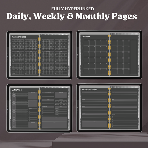 Pakistani Planner | Dark Mode Edition
