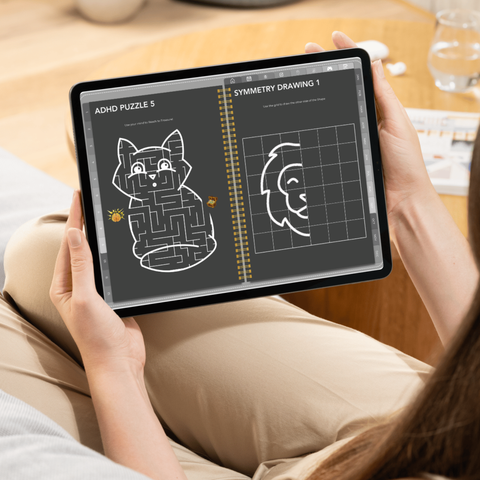 ADHD Planner | Dark Mode Edition