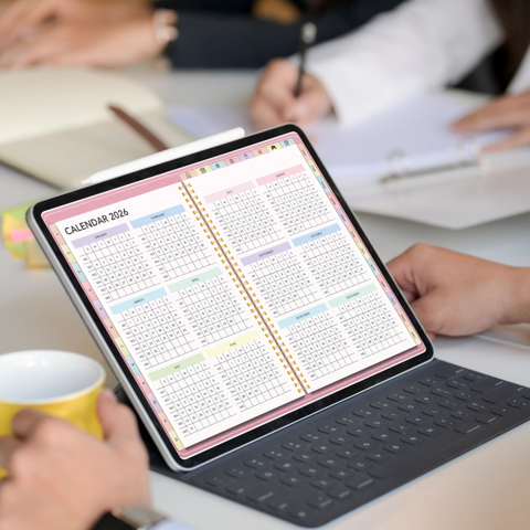 ADHD Planner | Pastel Theme Edition