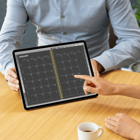 ADHD Planner | Dark Mode Edition